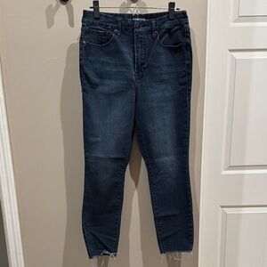 Good American Indigo Distressed Jeans